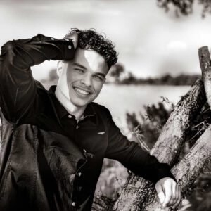 Portret van een man-Fotografie Arthur van Leeuwen