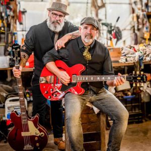 Portret van Fatal Moutains, gitaar, Duiven, Fotografie