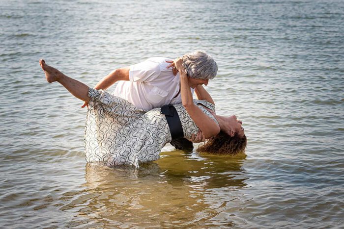 Loveshoot in het water