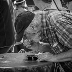 Vis eten, markt Arnhem