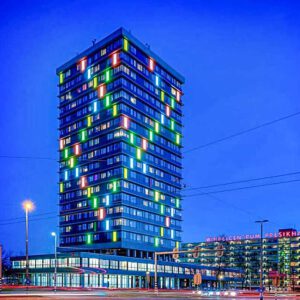 Helix, Arnhem, Avondopnamen