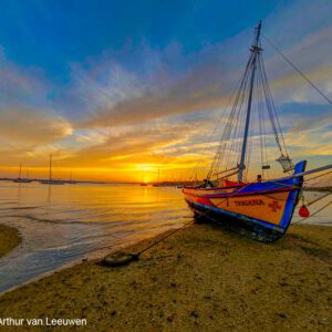 Zonsondergang, Portugal