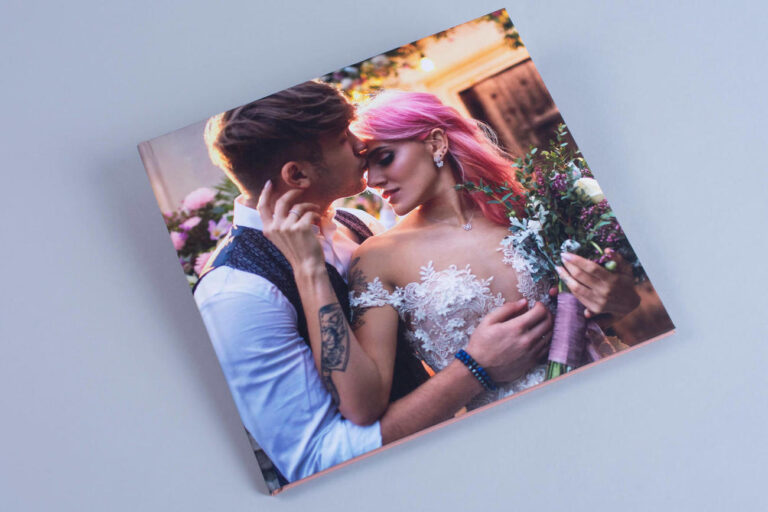 Creative printed cover photo album photo books wedding
