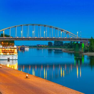 John Frostbrug, Arnhem, avondfotografie