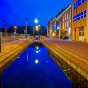 Stadsbeek, Arnhem, avondfotografie