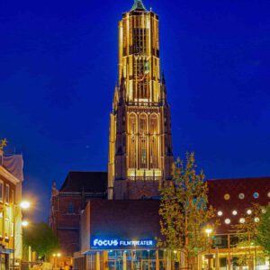 Eusebiuskerk, Arnhem, avondfotografie