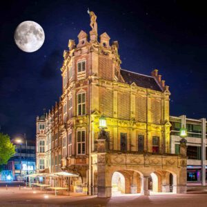 Duivelshuis, Arnhem, avondfotografie