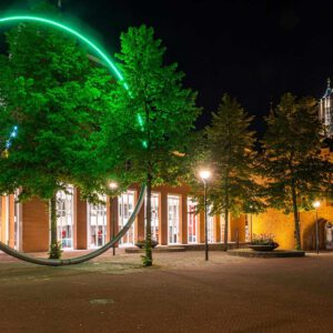 Sabelpoort, Energiering, Arnhem, avondfotografie