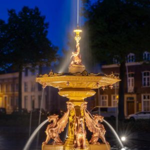 Jansbuitensingel, Arnhem, avondfotografie