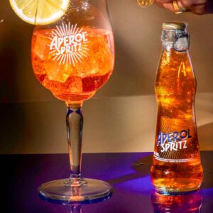 Aprol-spritz met sinasappel
