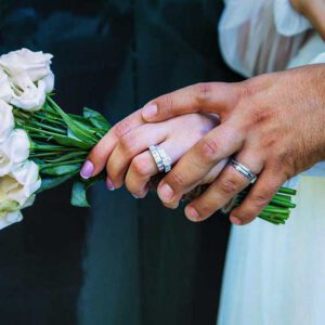 bruidsboeket-trouwringen