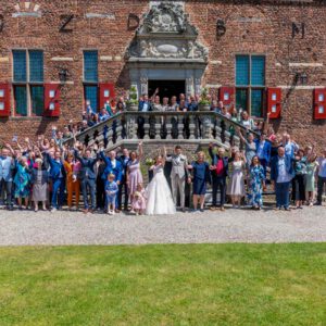 Groepsfoto kasteel Huis Bergh