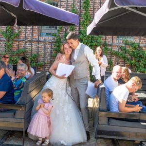 Bruidegom en bruid - Fotografie Arthur van Leeuwen